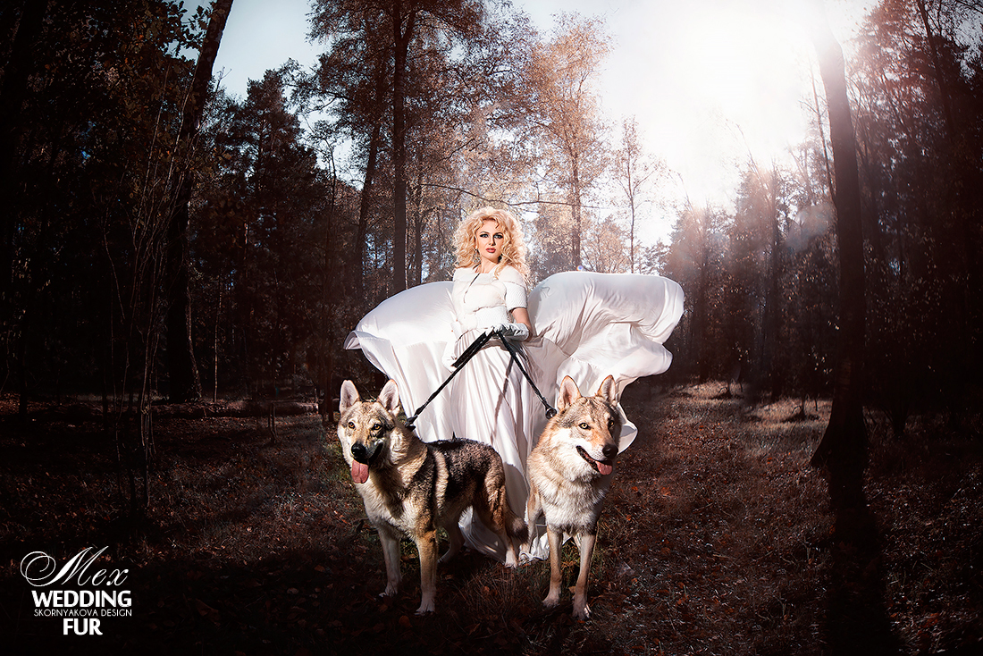 Российские дизайнеры Wedding Fur Скорнякова Ольга