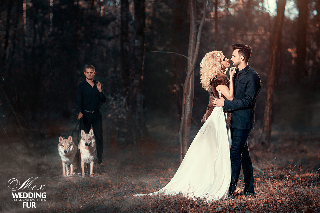 Российские дизайнеры: Скорнякова Ольга Wedding Fur
