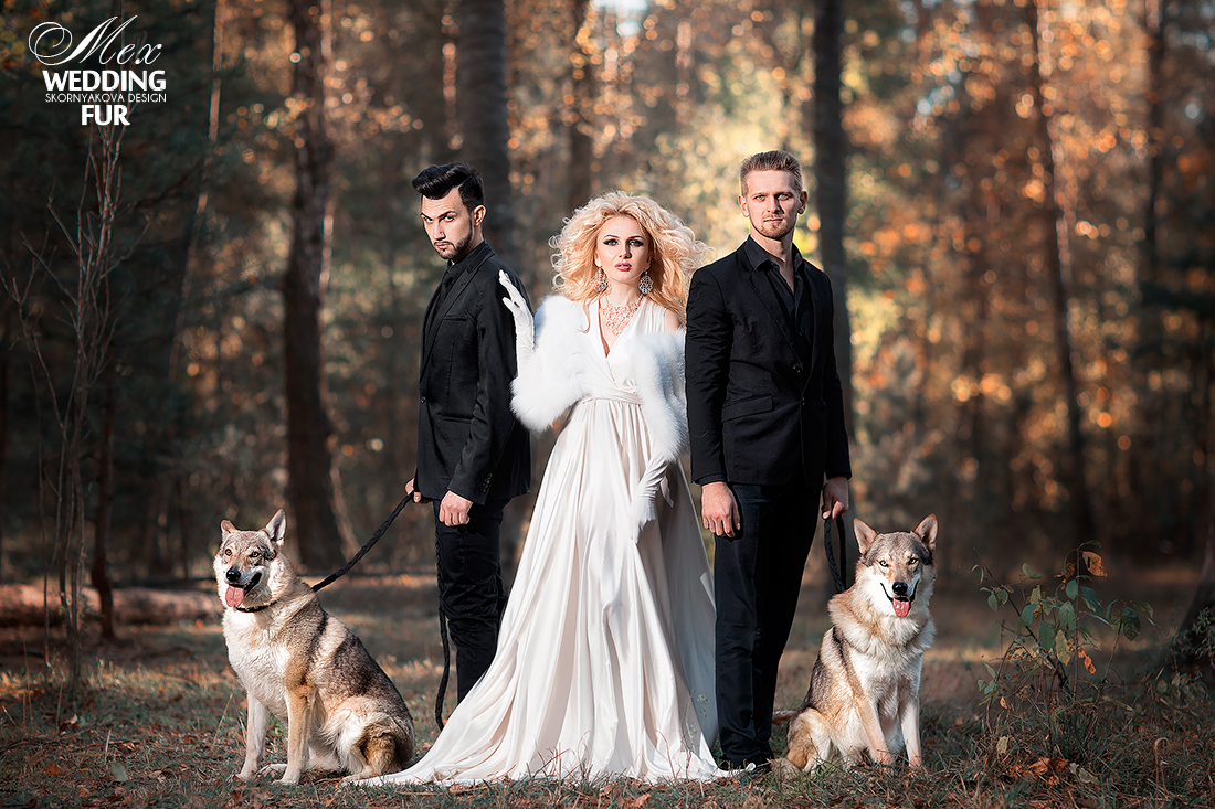 Российские дизайнеры Wedding Fur Скорнякова Ольга